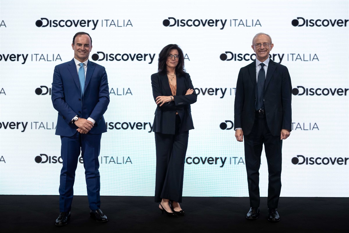 Discovery Italia is the third editor in Italy with a growing audience share